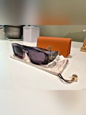 NEW Stunning Tory Burch Purple Gradient Square Sunglasses